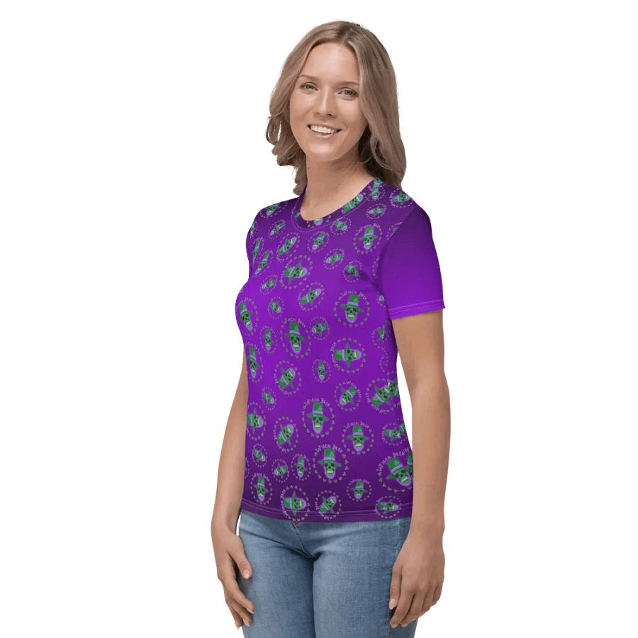 Funky St. Pat Skulls Women's Tee product image (3)
