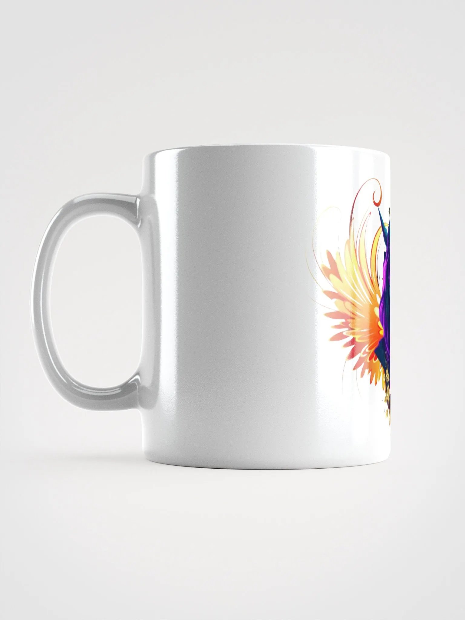 Neon Fantasy Masked Guardian Mug product image (6)