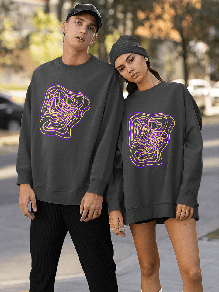 Abstract Vibration Unisex Sweatshirt Edt. product image (7)
