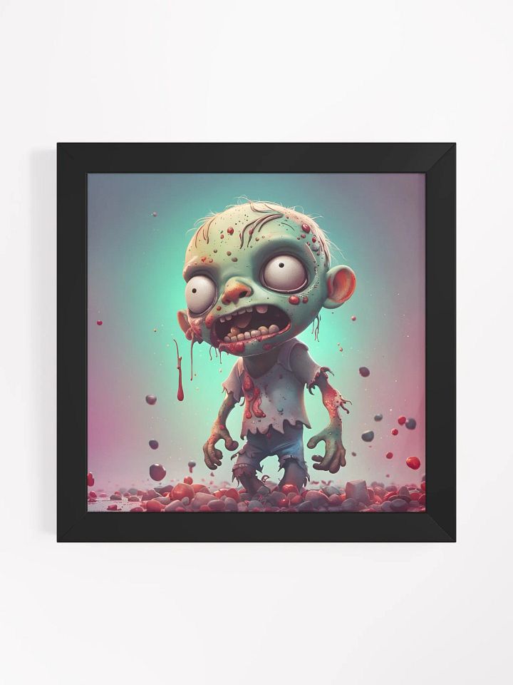 Framed Zombie Poster product image (3)