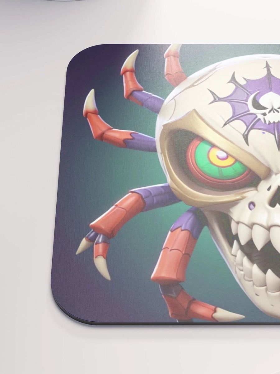 Eerie Skull Spider Mouse Pad product image (7)