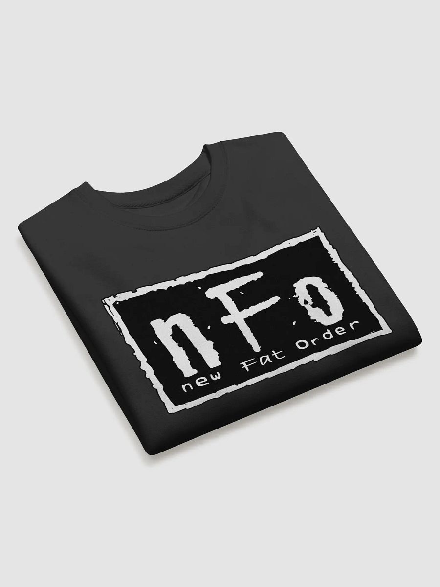 n F o New Fat Order Black & White Sweatshirt product image (3)