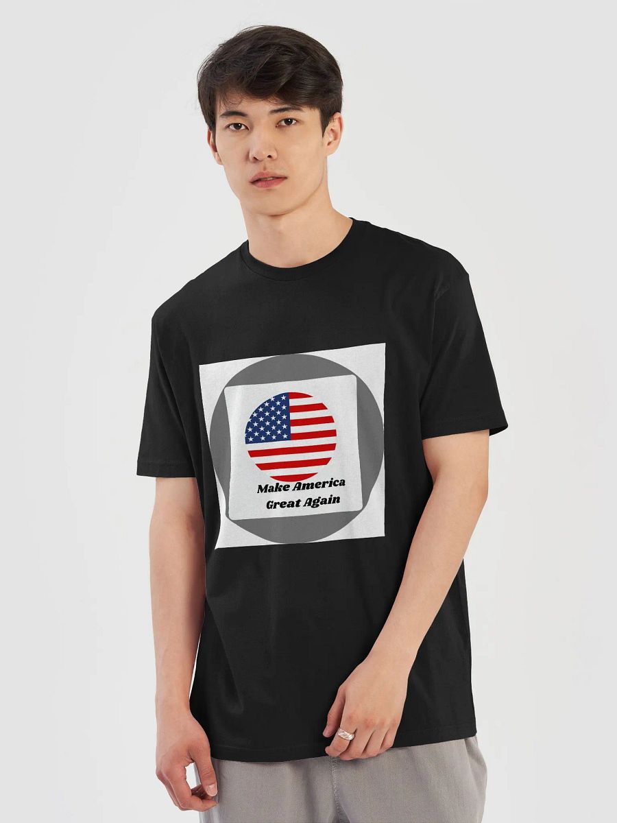 Next Level Supersoft T-Shirt USA Flag Design product image (5)