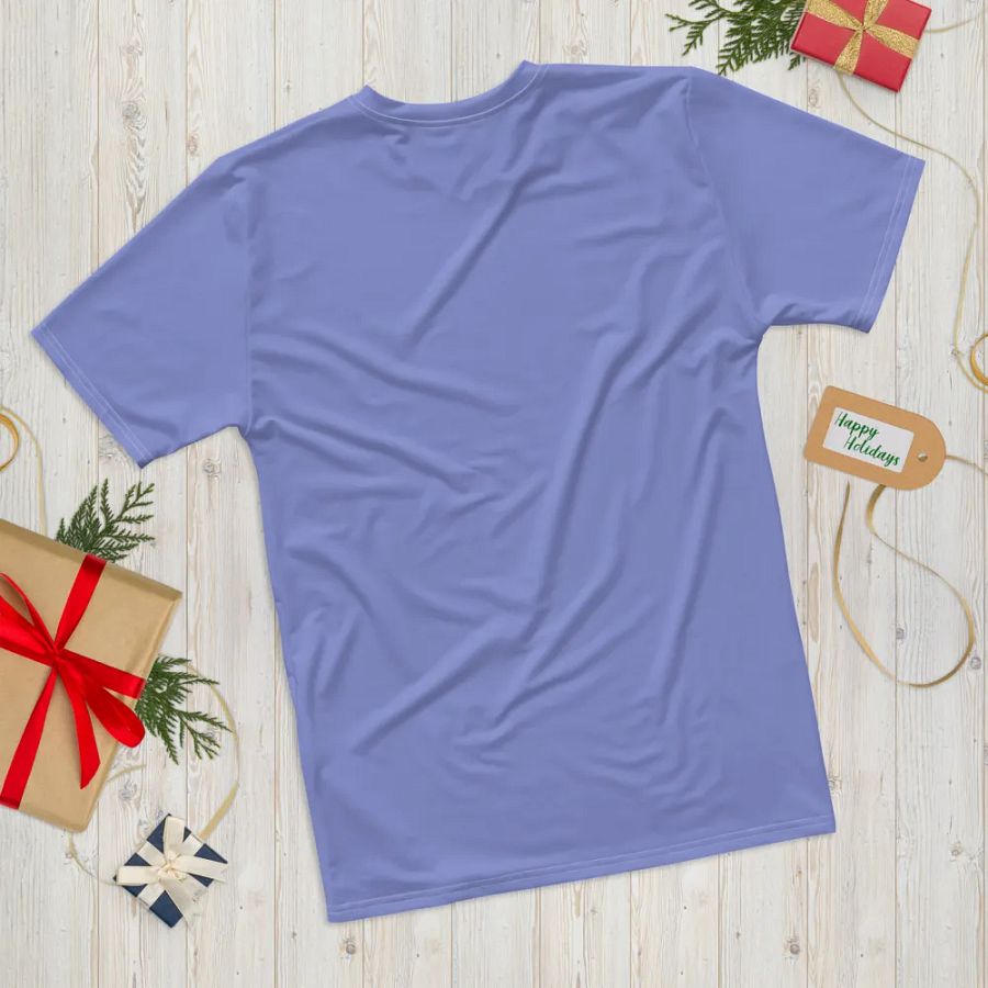 Plain Light Purple True Summer Men's Crewneck Polyester Heavyweight Premium T-Shirt by Treasure Pie product image (12)