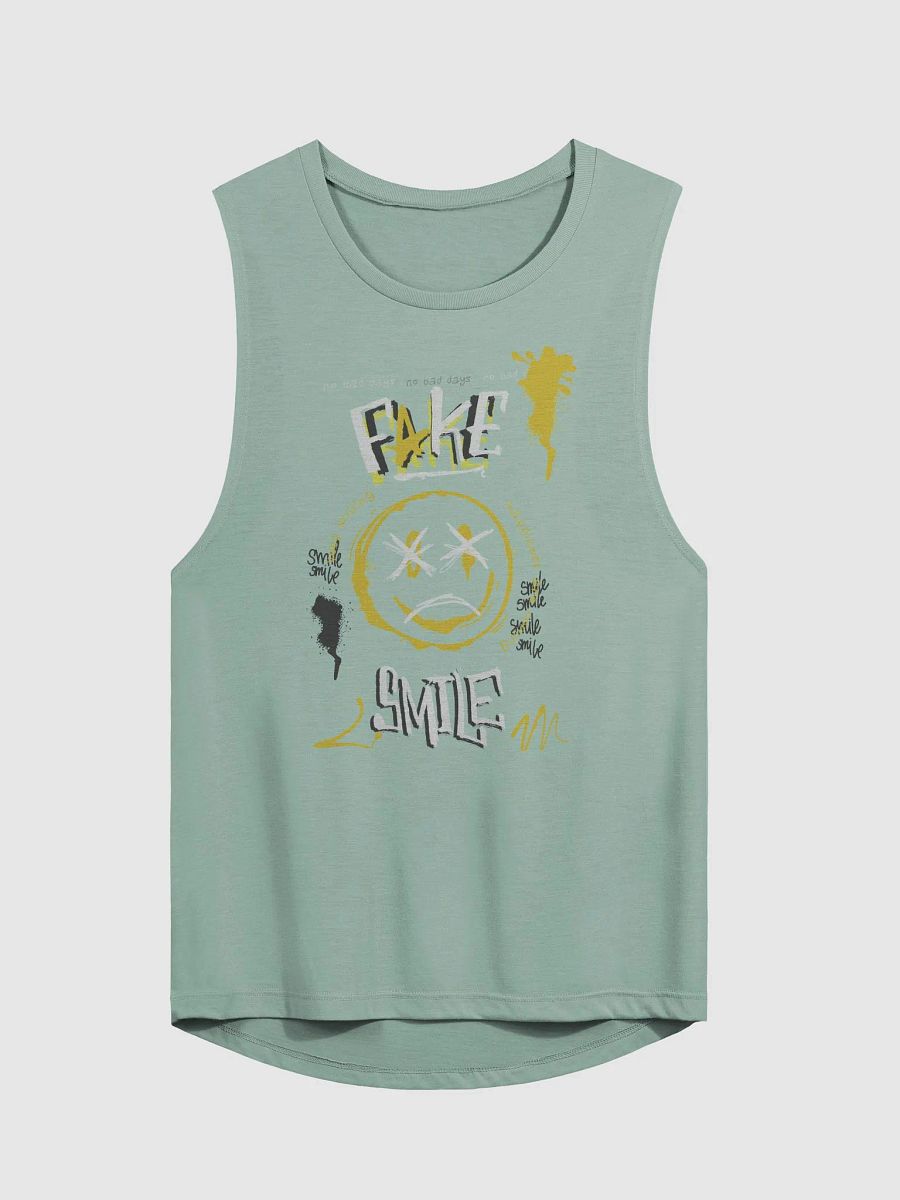 Fake Smile | Bella+Canvas Women's Flowy Muscle Tank product image (3)