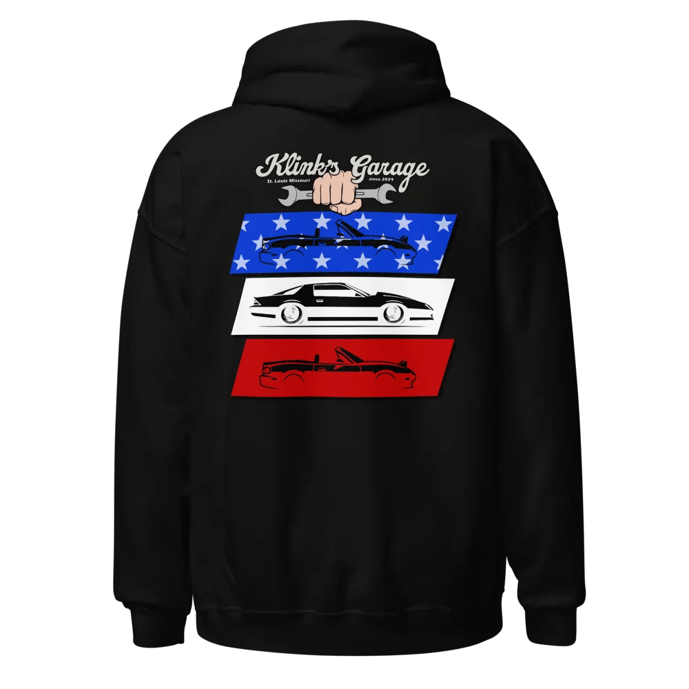 Klink's Garage embroidered Hoodie. product image (1)