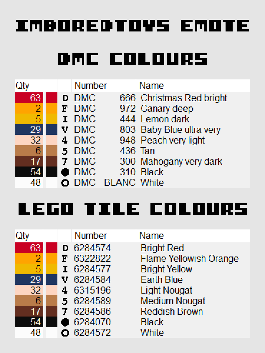 Imboredtoys Emote Pixel Art product image (4)