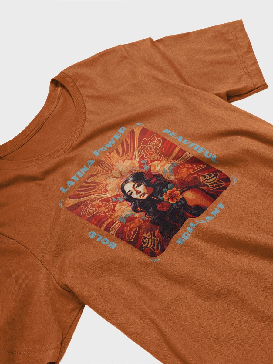 Latina Inspirational Power Floral T-Shirt product image (4)