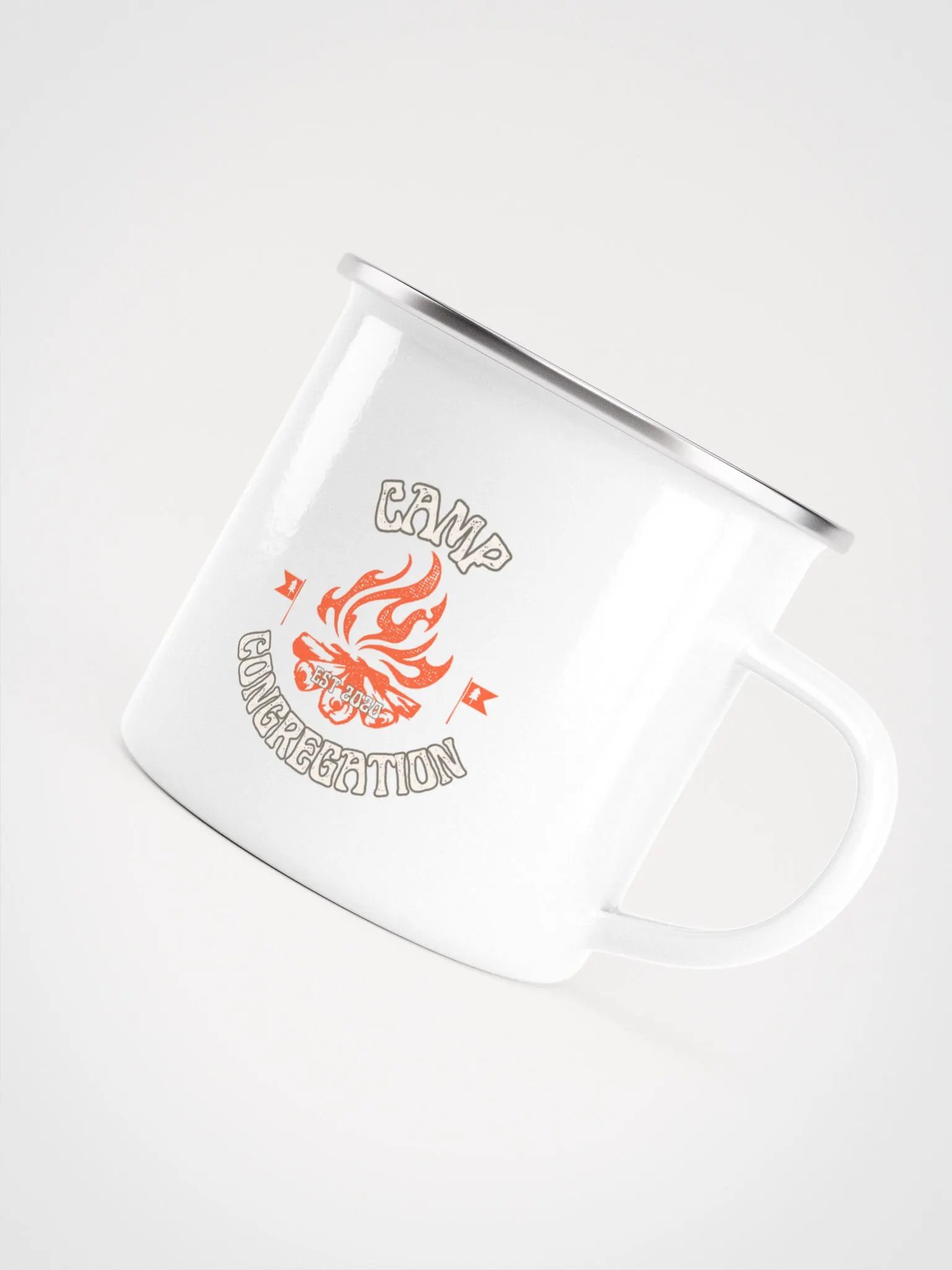 Camp Congregation Enamel Mug product image (5)