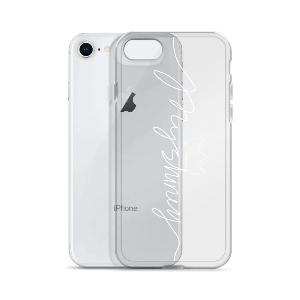 MySHINEy Clear iPhone Case (White Ver.) product image (51)