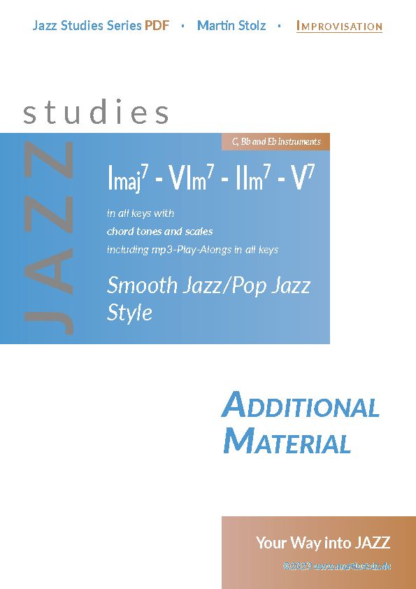 I-VI-II-V Turnaround for C-Bb-Eb Instruments - Smooth/Pop Jazz Style product image (1)