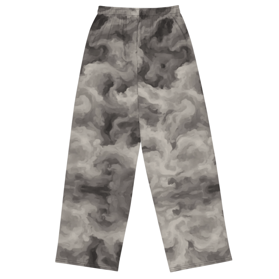 Nebula Swirl Unisex Wide-Leg Pants product image (2)