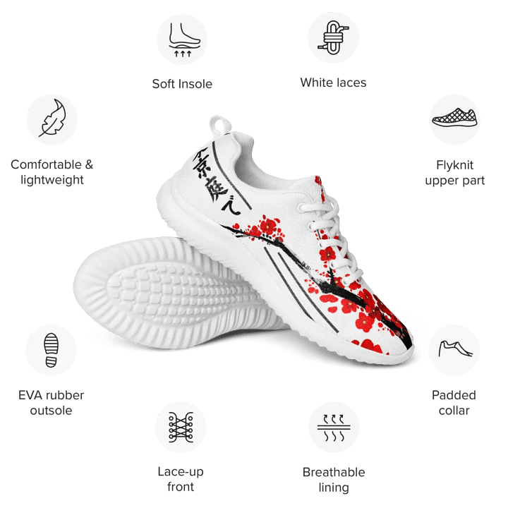 Blossom Burst - Flyknit Lace-Up Athletic Shoes product image (2)