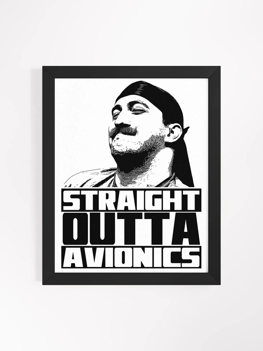 "SOA" Framed Poster (White) product image (1)