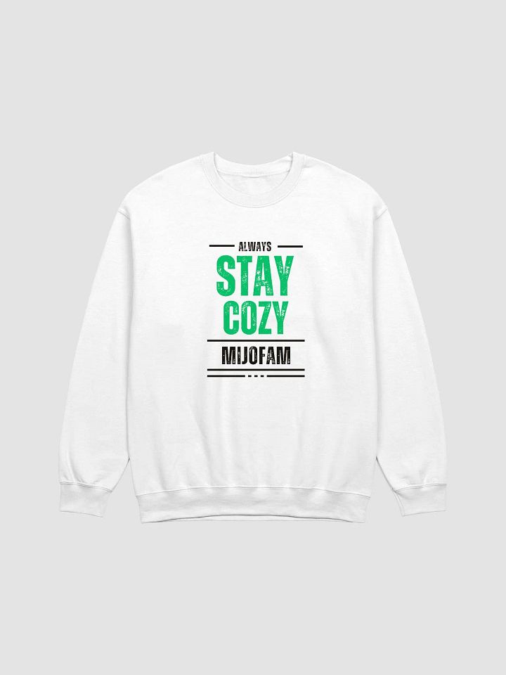 Always Stay Cozy Crewneck (White Edition) product image (1)