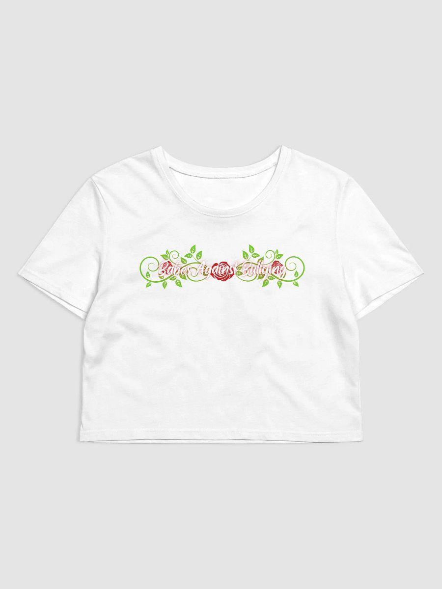 Babes Against Bullying Organic Crop Top product image (1)