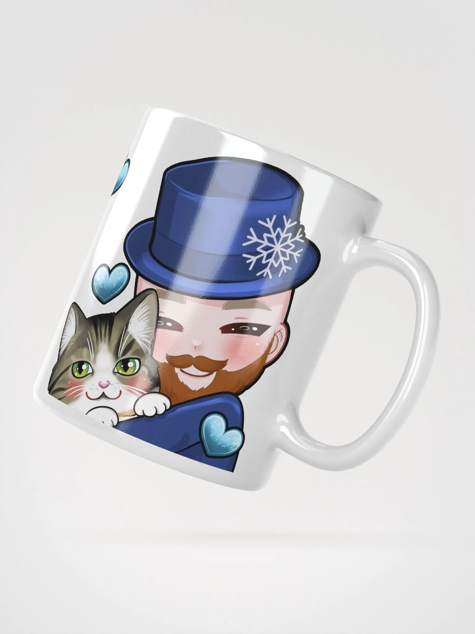 Hug Mug (White Glossy) product image (2)