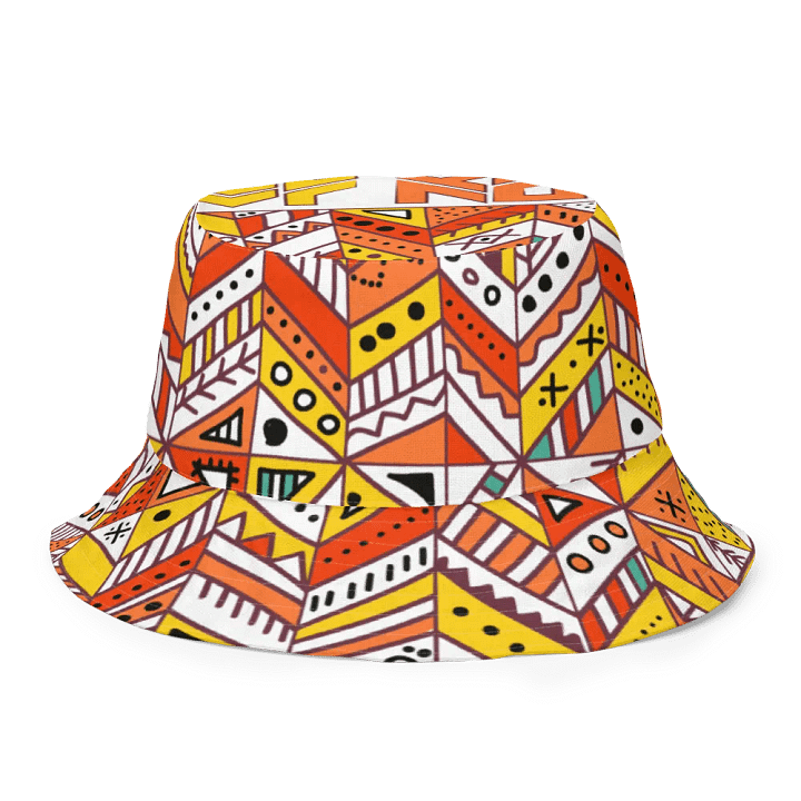 Vibrant Geometric Reversible Bucket Hat product image (1)