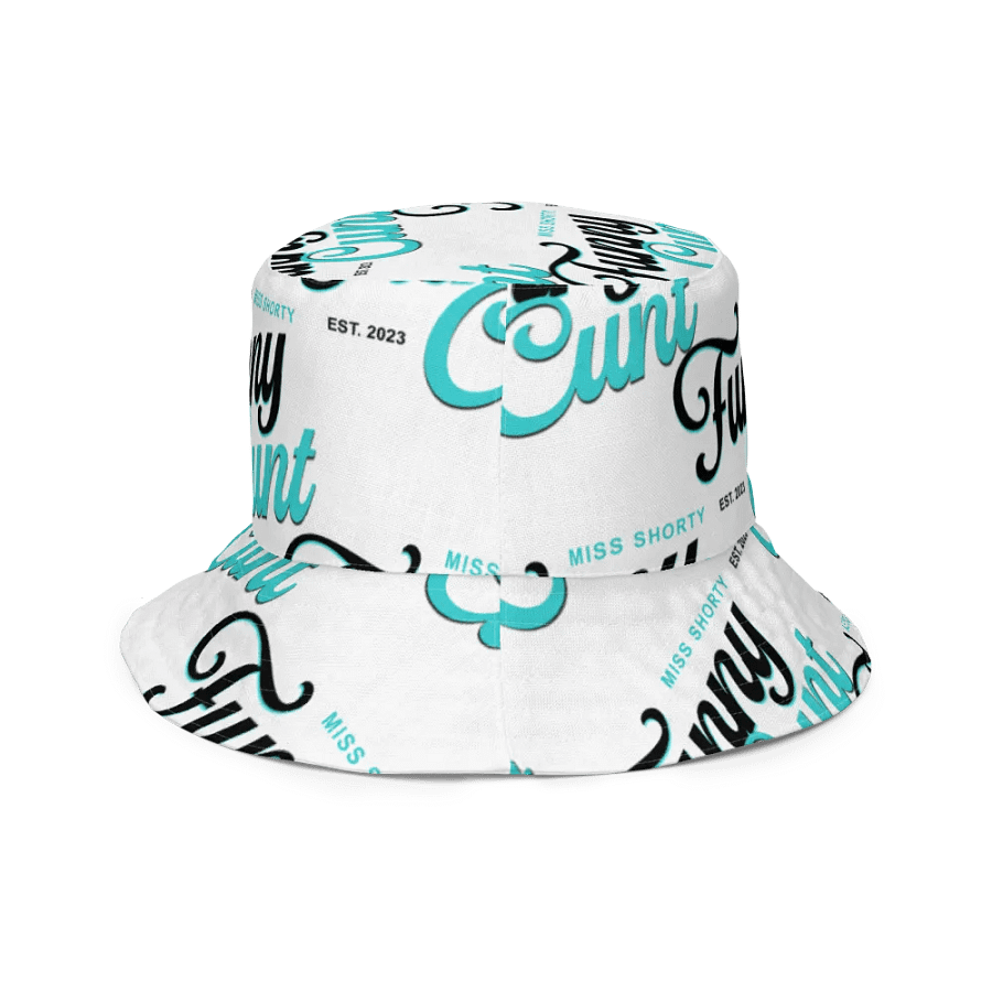 Reversible Bucket hat With Bold Pink Short and Funny C!nt product image (4)