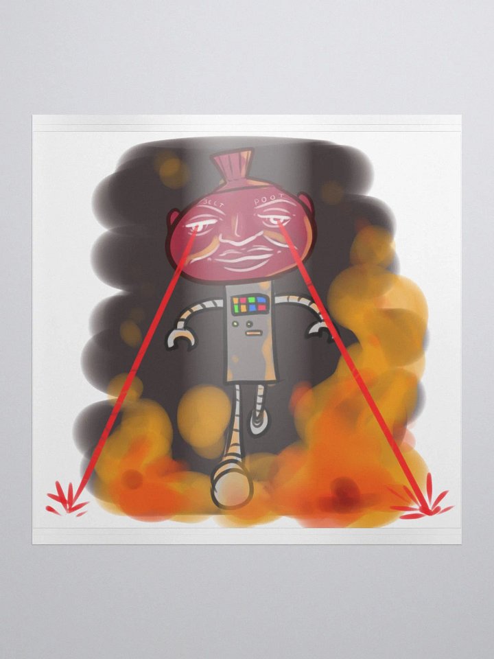 Mechapoot bubble free stickers product image (1)
