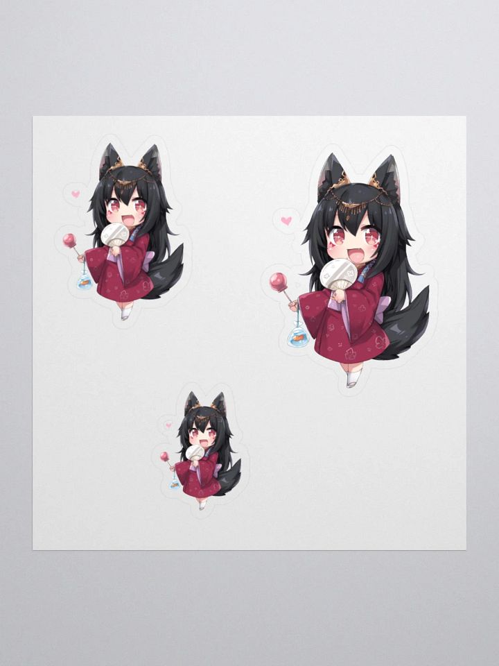 Festival Paws 3 size Sticker Sheet product image (1)