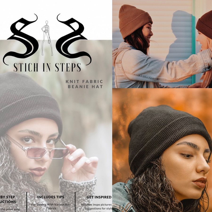 Beanie - Digital Sewing Pattern - Your New Favourite Headgear product image (1)