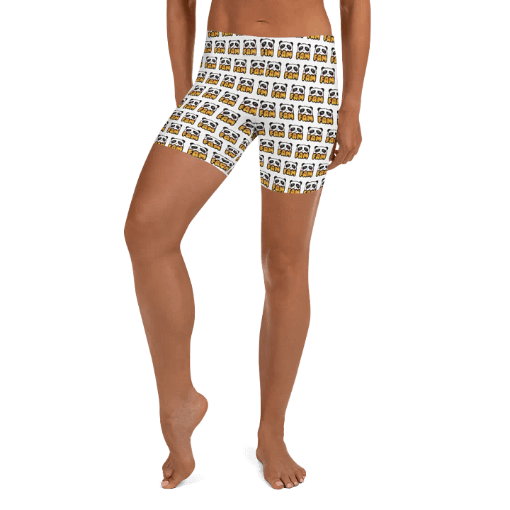PandaFam Biker Shorts (up to 3xl) product image (2)