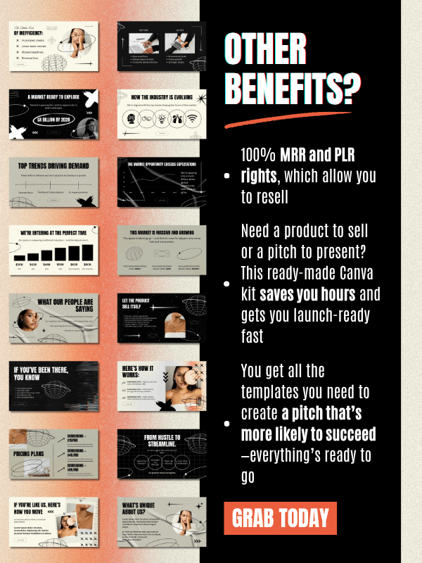 MRR/PLR Slide Deck Templates product image (7)