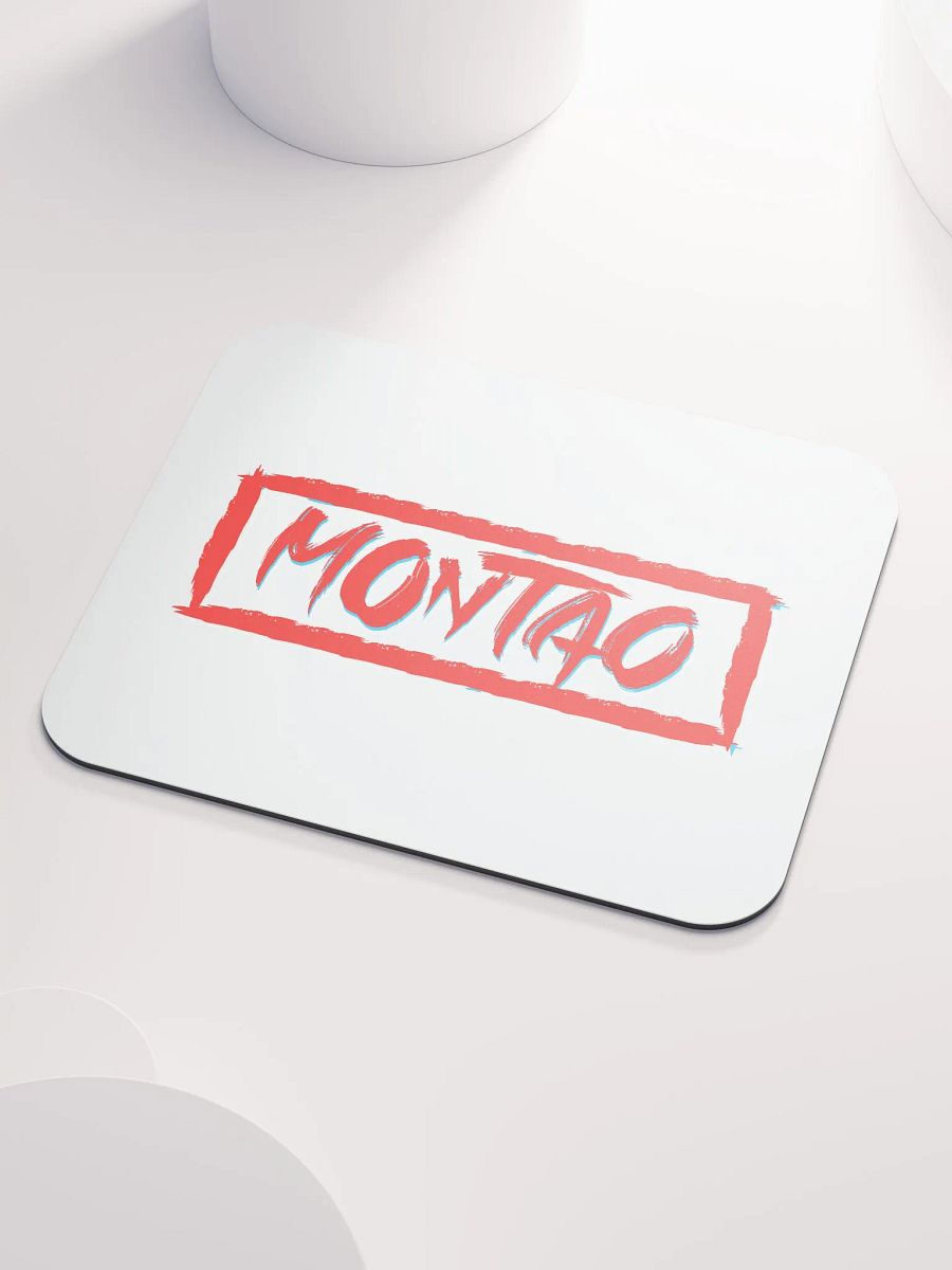 Classic Mouse Pad- Montao Logo Red product image (3)