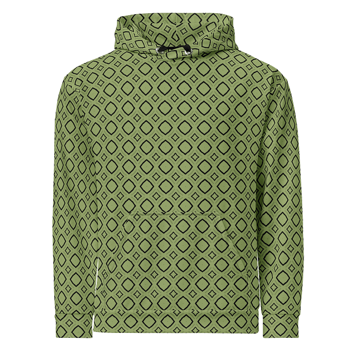 Bumble Delight Geometric Allover Print Hoodie for Men and Women product image (1)