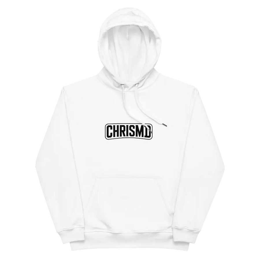 Premium Eco Hoodie $40 white product image (1)