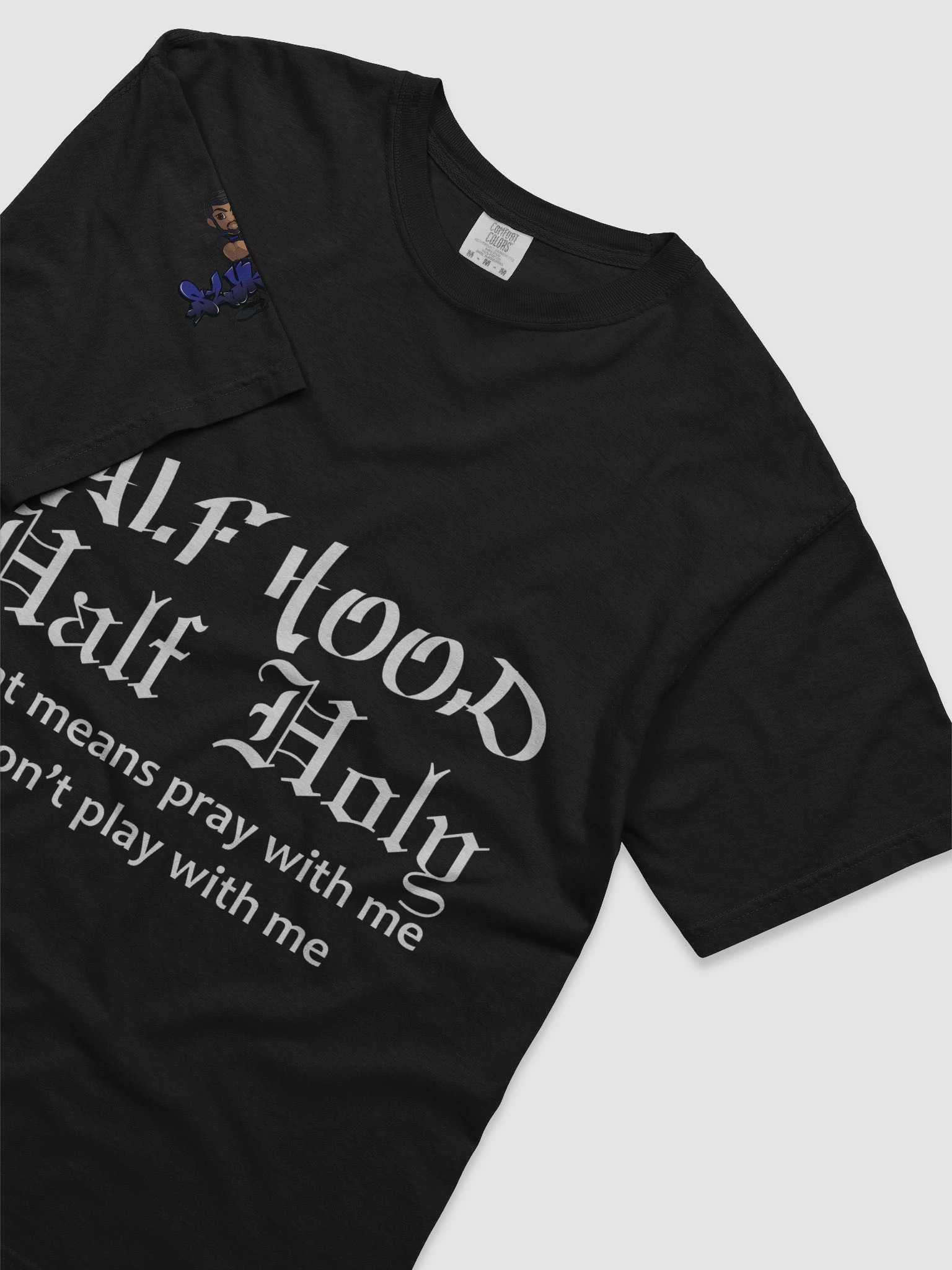 Half Hood Half Holy Printed shirt product image (5)