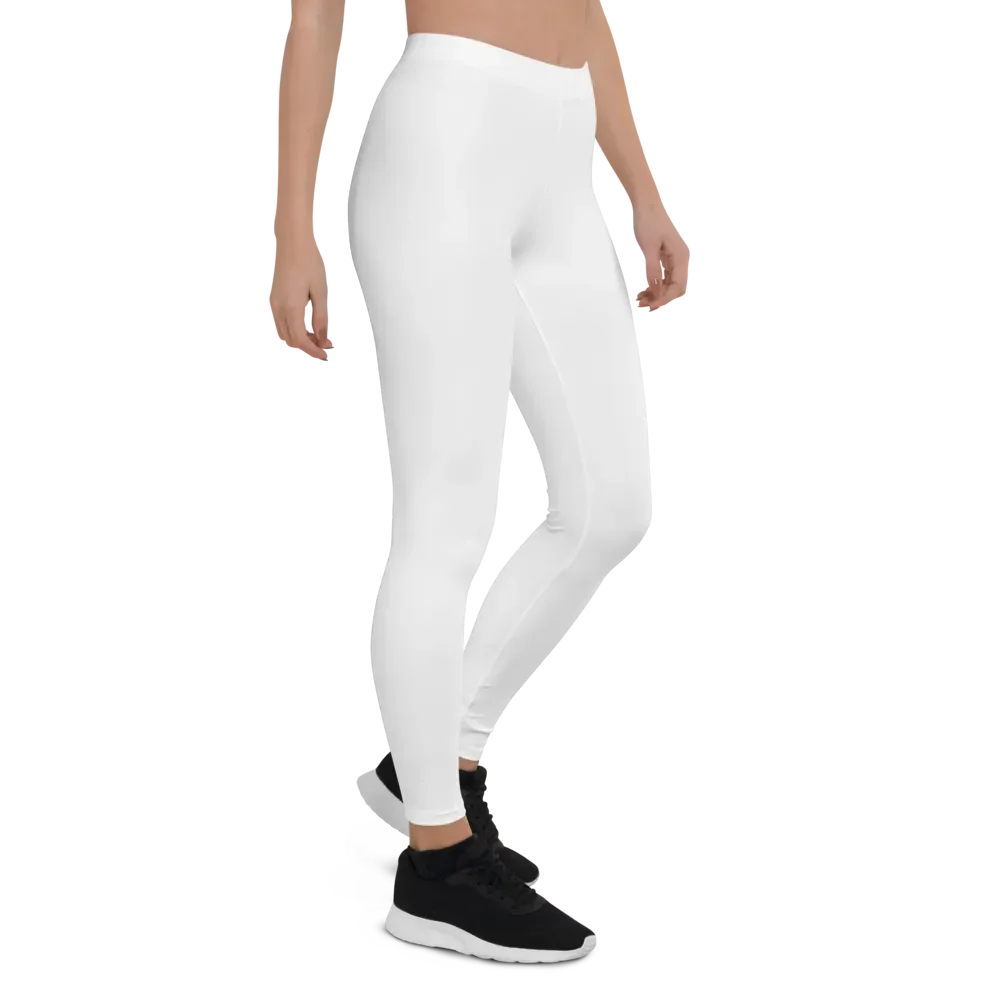 All-Over Print Leggings – Three Hearts (Miami Pink) product image (5)