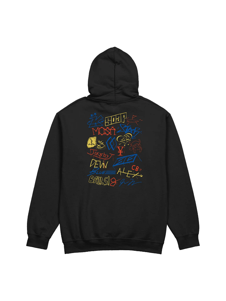 UBL Graffiti Tag Hoodie product image (1)