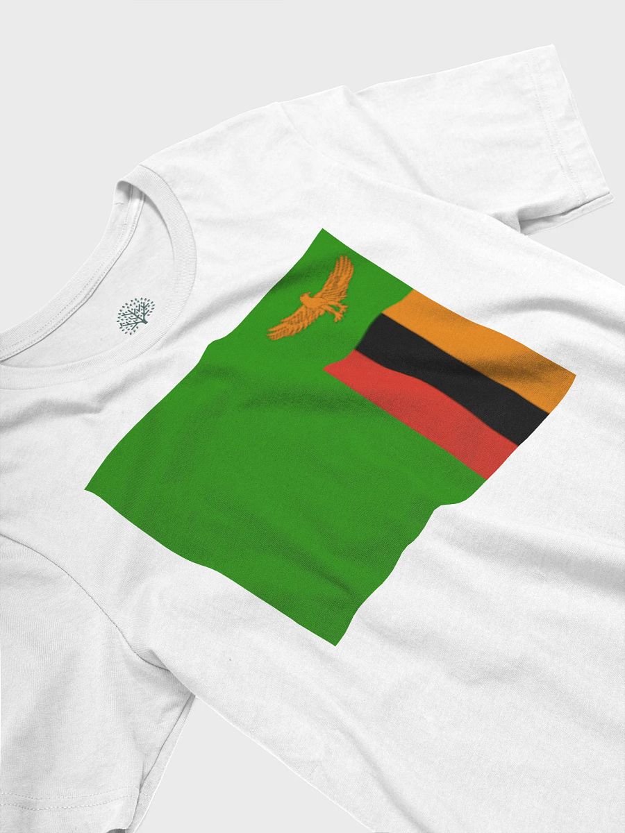 Exclusive Graphic Grove Supersoft Unisex Zambian Flag T-Shirt product image (5)