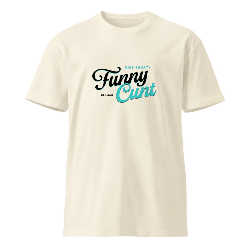 Funny C!NT V Neck Tee - Light product image (1)