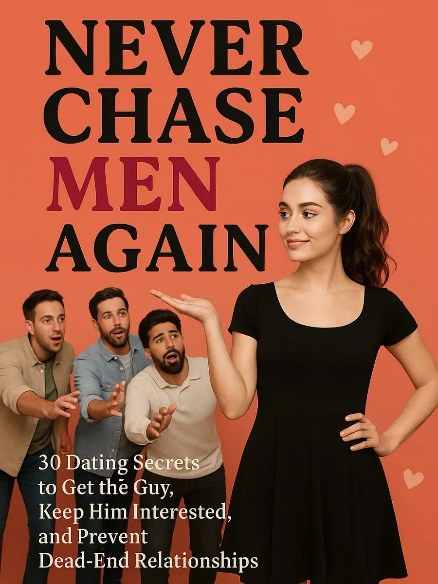 YOU WILL Never Chase Men Again: 45 Dating Secrets to Get the Guy, Keep Him Interested, and Prevent Dead-End Relationships product image (1)