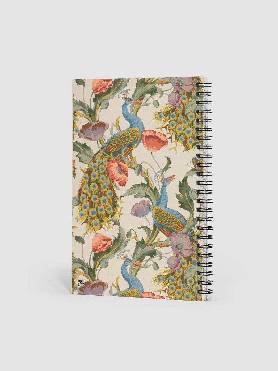 Peacock Paradise Spiral Notebook product image (4)