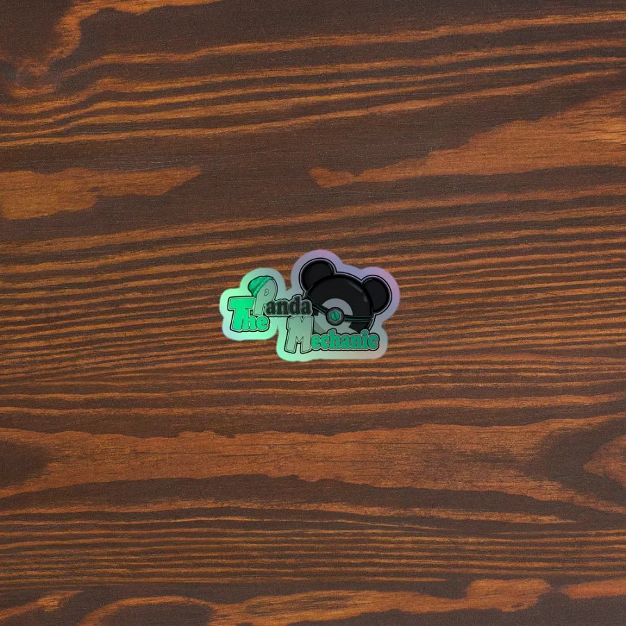ThePandaMechanic Logo Sticker! product image (5)