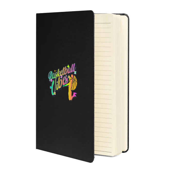 Basketball Vibes Rainbow Hardcover Notebook product image (2)