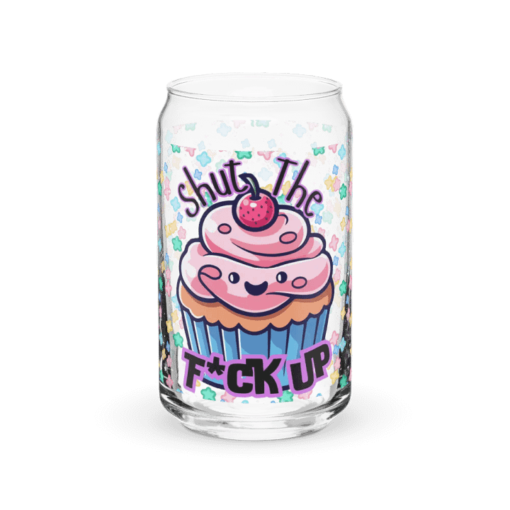 Sassy Cupcake Can Glass product image (2)