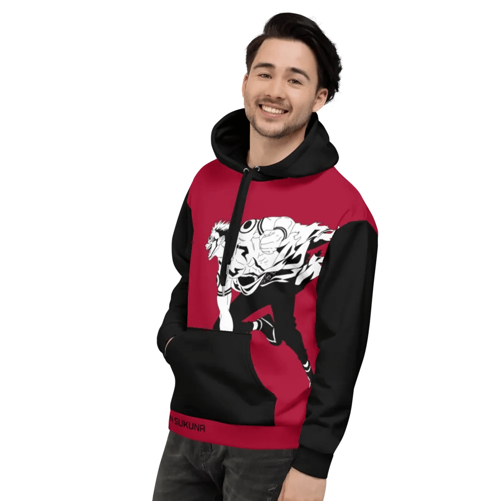 Ryomen Sukuna, 2T, All-Over Print Hoodie product image (3)