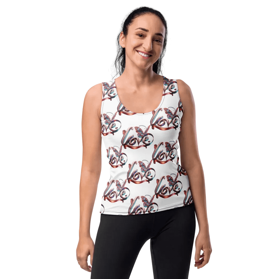 Circular Symbol All-Over Women's Tank Top product image (10)