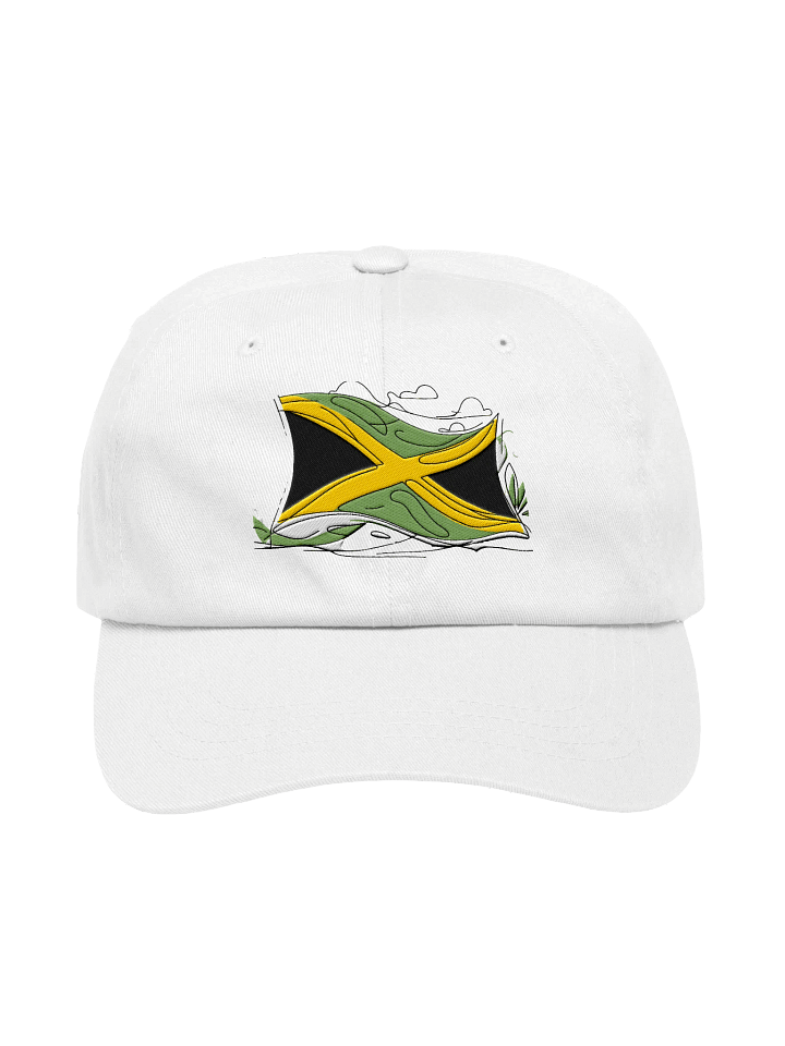 Jamaican Line Art Flag Inspired Classic Dad Hat product image (1)