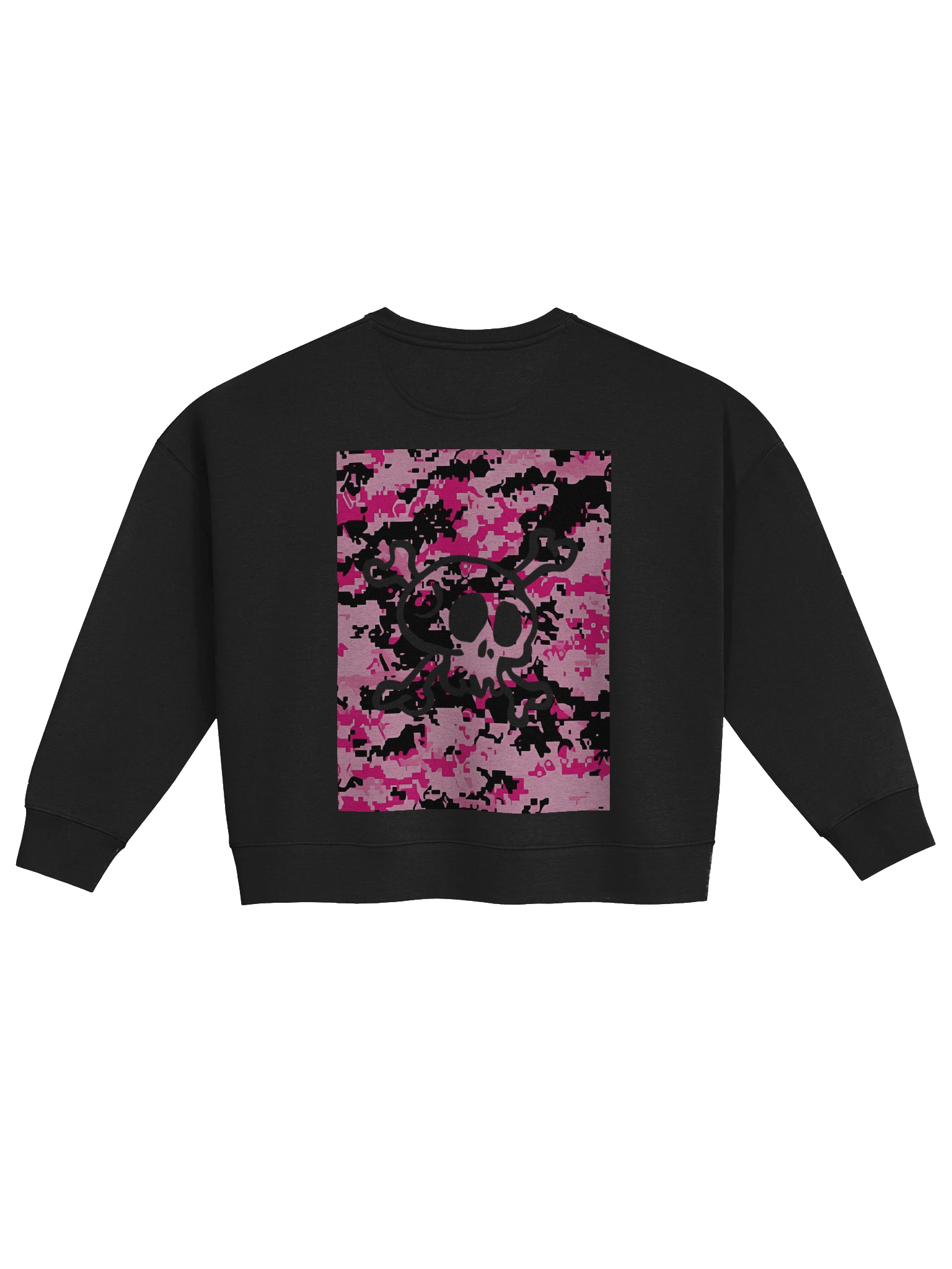 Rebel Rose Camo Skull Sweatshirt product image (2)
