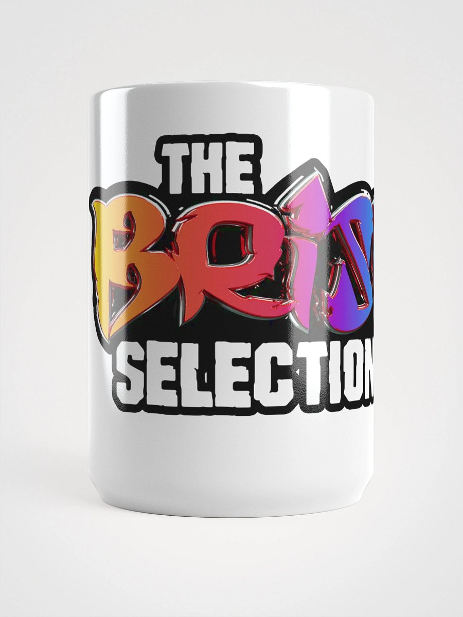 The Brisk Selection Rainbow Mug White product image (5)