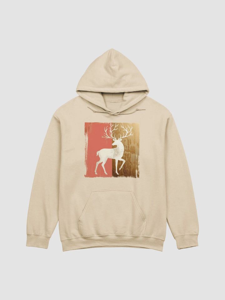 Holiday deer charm hoodie -regular Fit product image (1)