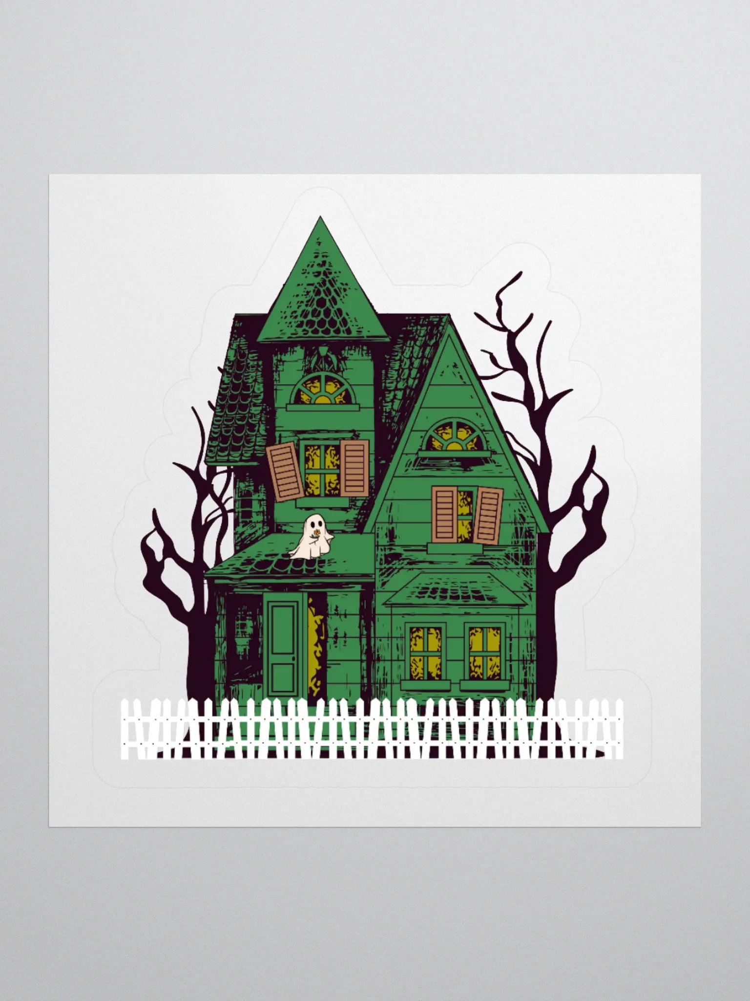 My Heart's a Haunted House | Phoebe Bridgers fan art | Sticker product image (1)