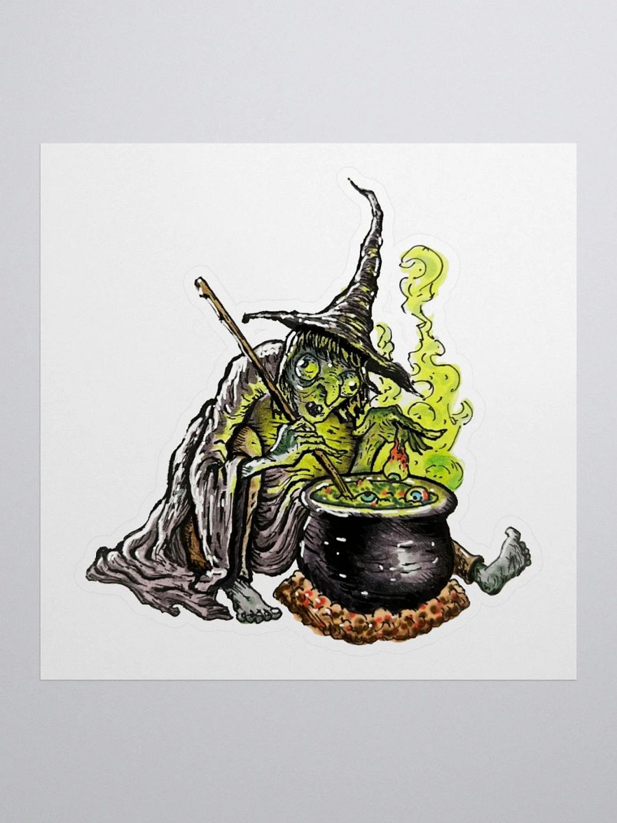 Glowing Witch Eyeballs Sticker product image (2)