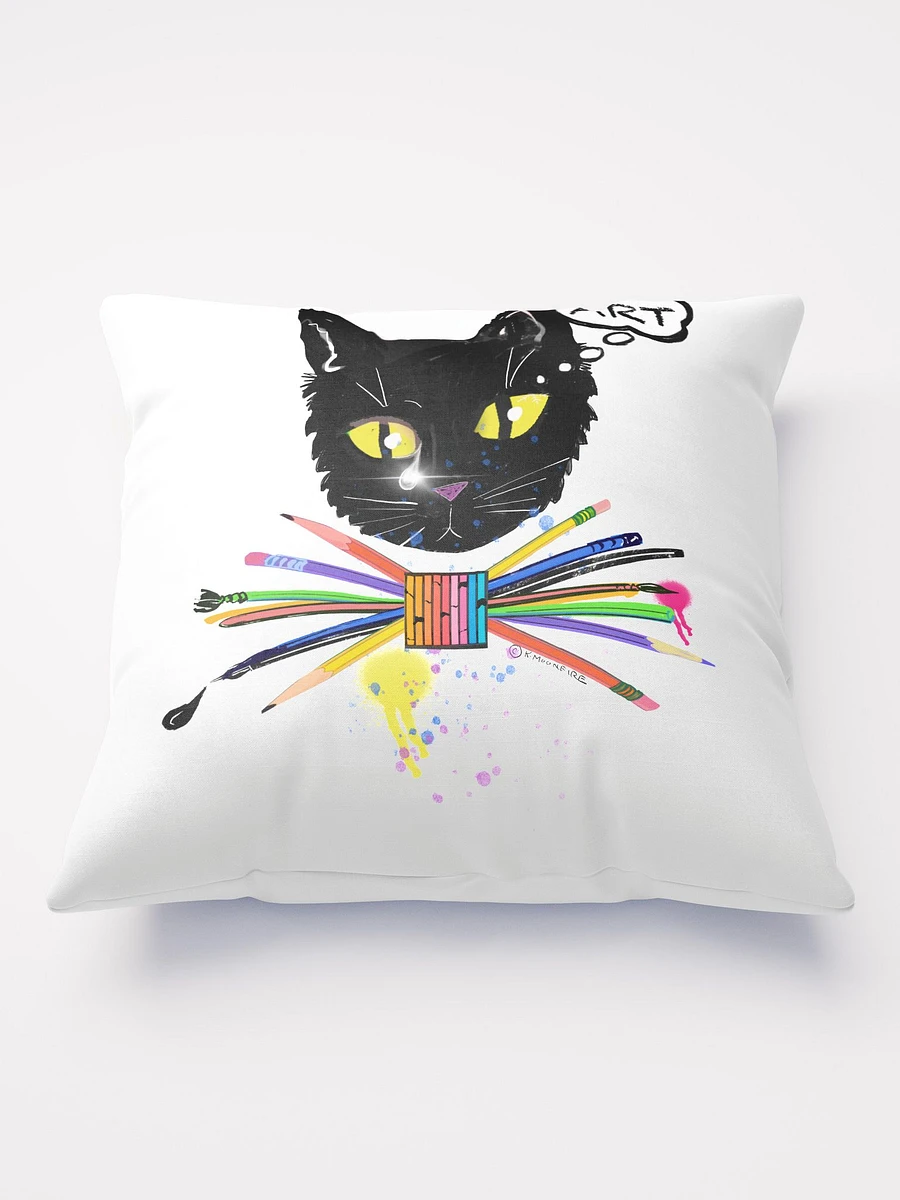 'Paintbrush Bowtie' Kitty Pillow product image (2)